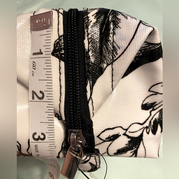 WHBM White and Black Cosmetic Bag - Picture 7 of 12